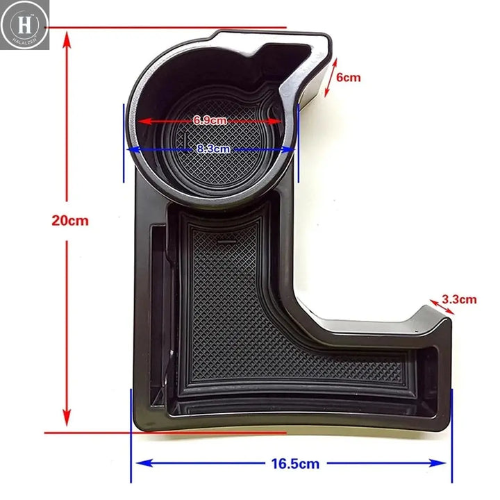 Car Center Console Gear Shift Storage Box Cup Holder Organizer Tray AT Model for Suzuki Jimny JB64 JB74 2019-2024 Accessories HALALZEN