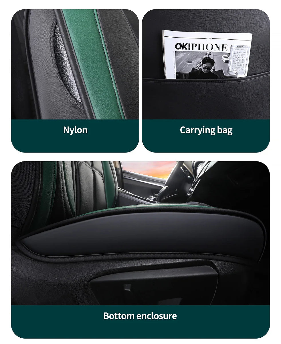 Universal Pu Leather Car Seat Cover for Most Car Models Auto Accessories Interior Details