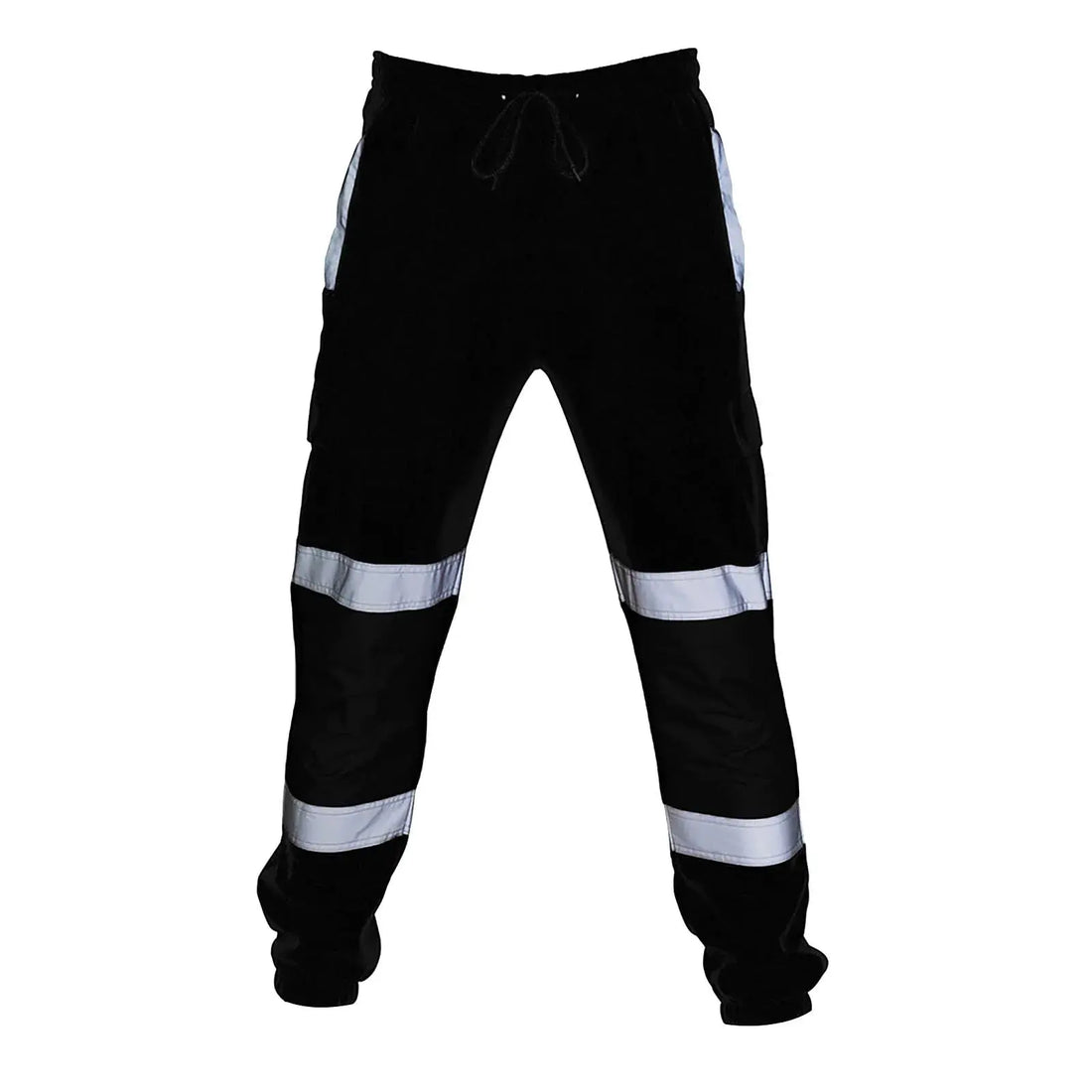 Reflective Stripes Strips Pants Men Work Trousers Hi Vis Pants High Visibility Work Wear Pants Road Construction Safety Trousers Halalzen UK