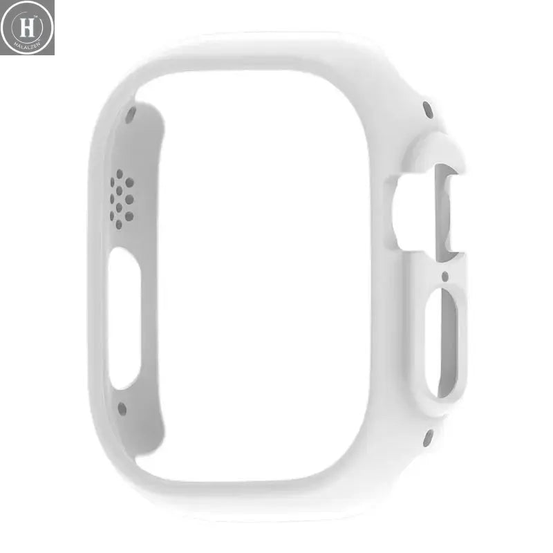 Cover Case For Apple Watch Ultra 2 3 49mm Accessories Hollow Hard PC Bumper Shell Protector iWatch Series Ultra 3 2 1 Protective HALALZEN