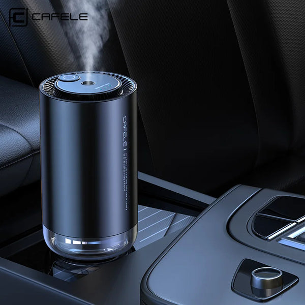 Cafele Ultrasonic Aroma Diffuser Car Air Purifier Portable Home Air Freshener Car Perfume Flavoring For Car Vehicle Supplies