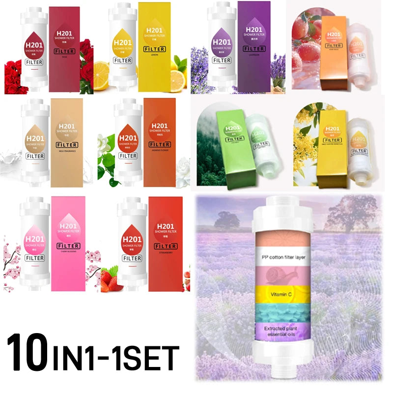 Scented Shower Filter Water Softener