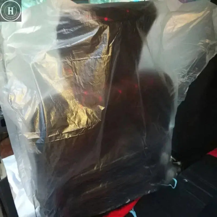 50/100 Pcs Car Disposable Seat Plastic Seat Cover Anti-fouling Waterproof Dustproof Seat Cushion Cover Auto Interior Supplies HALALZEN