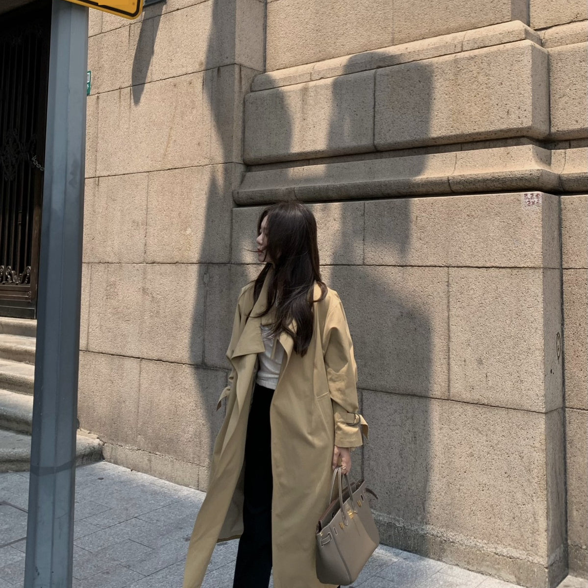 Autumn Gentle Elegant Long Trench Coat