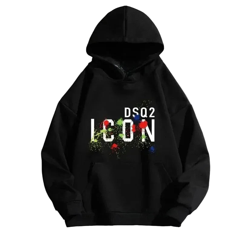 Hoodies Long-sleeved hoodies Youth sweatshirts Street hoodies are suitable for both men and women in fall and winter