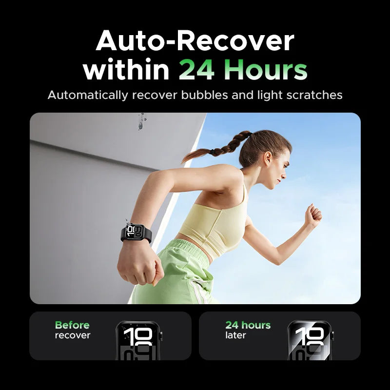 UGREEN 2PCS For Apple Watch Series 11 10 S11 S10 Screen Protector Soft 46 42mm Full-coverage Protective Film