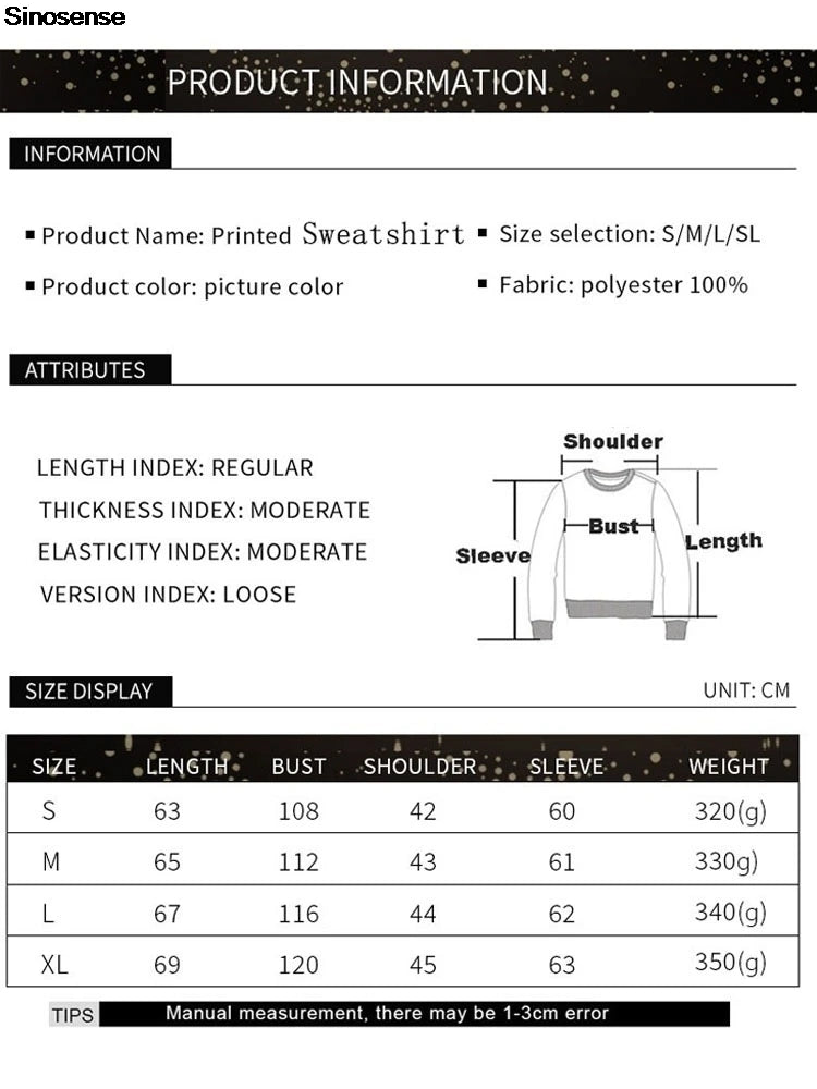 Men Women Crewneck Xmas Sweatshirt 3D Christmas Tree Gift Print Holiday Party Jumper Tops Pullover Alpaca Ugly Christmas Sweater