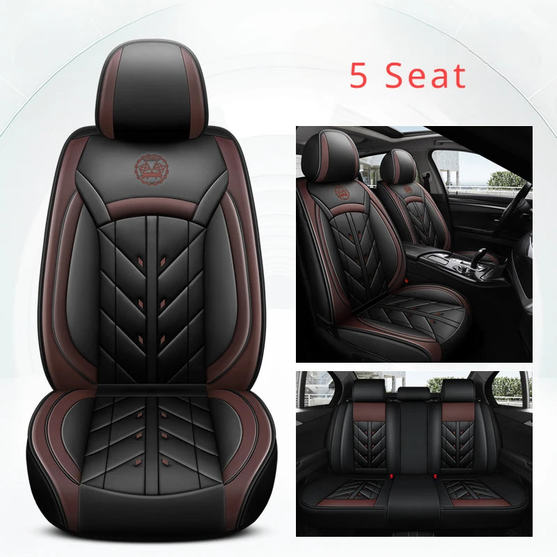 Universal Car Seat Cover for NISSAN All Models Qashqai Juke Leaf Armada Altima Cube Dualis Tiida Bluebird Accessories Interior