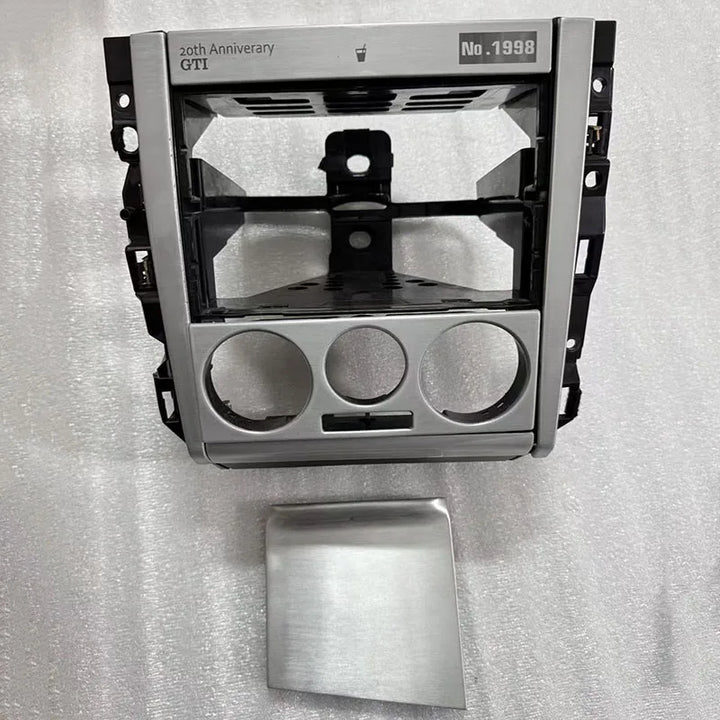 For VW Golf 4 Jetta Bora MK4 Center Control CD AC Air Conditioner Radio Panel Frame Cover Trim Auto Accessory