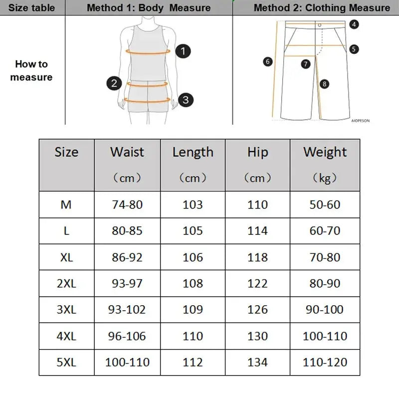 Large Pocket Loose Overalls Men's Outdoor Sports Jogging Tactical Pants Elastic Waist Pure Cotton Casual Work Pants Halalzen UK