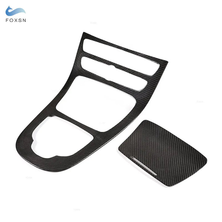 ABS Car Interior Accessories Center Console Gear Shift Panel Cover Decoration Trim For Mercedes Benz E-Class W213 2016 2017 2018