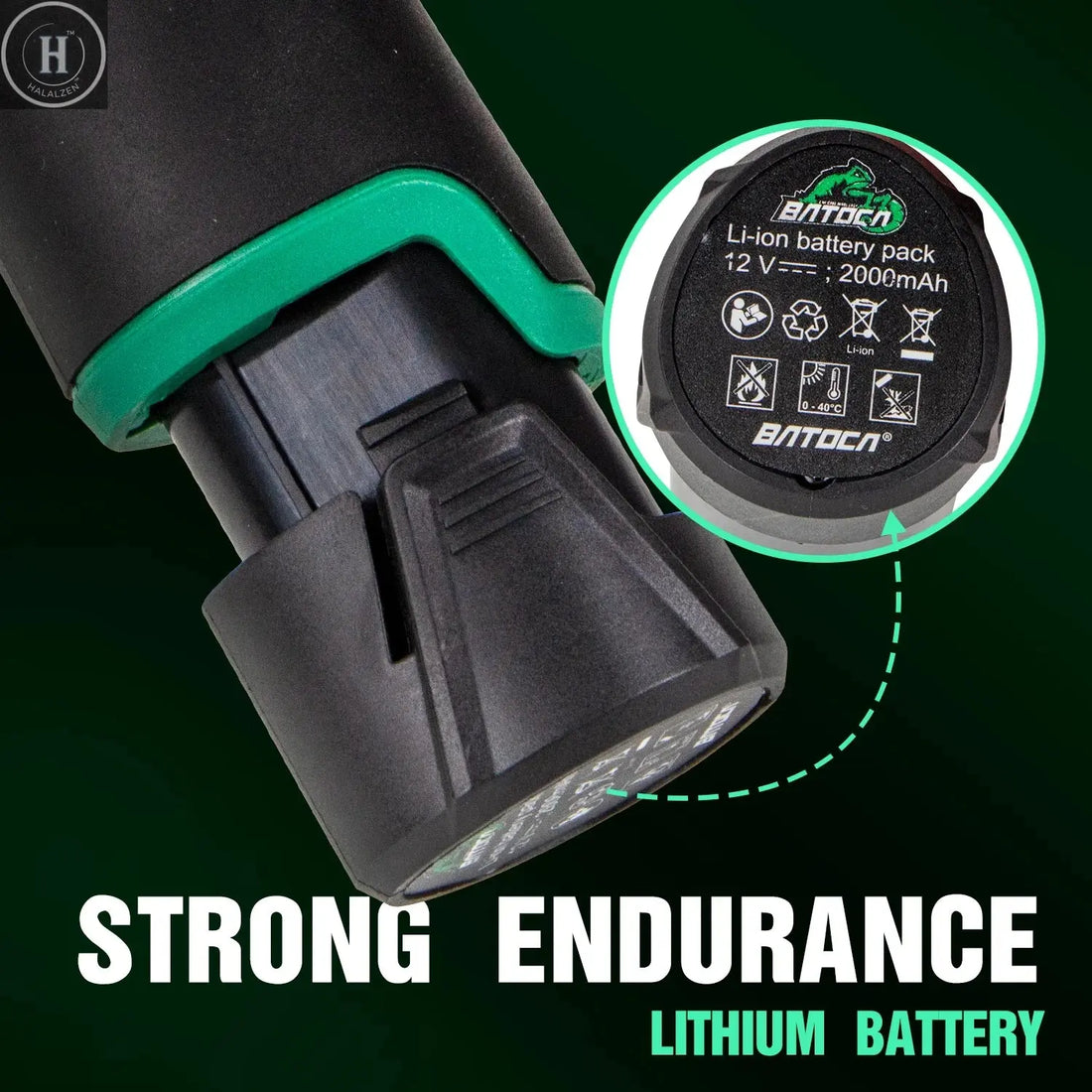 BATOCA S6 Cordless Mini Car Polisher 12V Quick Change Heads Wireless Polishing Machine Kit 3/12mm Orbital For Detail HALALZEN