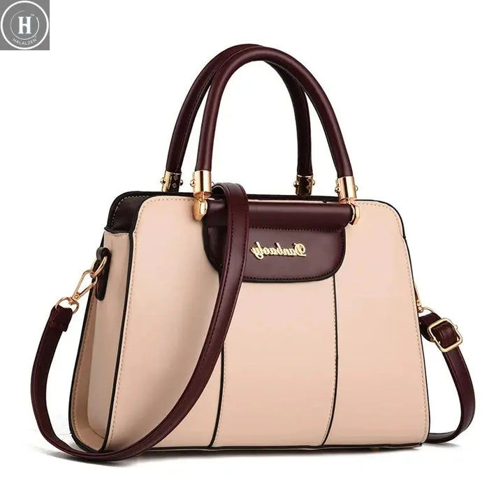 Tilorraine handbag women 2025 fashion large capacity middle aged mother bags European and American style shoulder crossbody bag HALALZEN