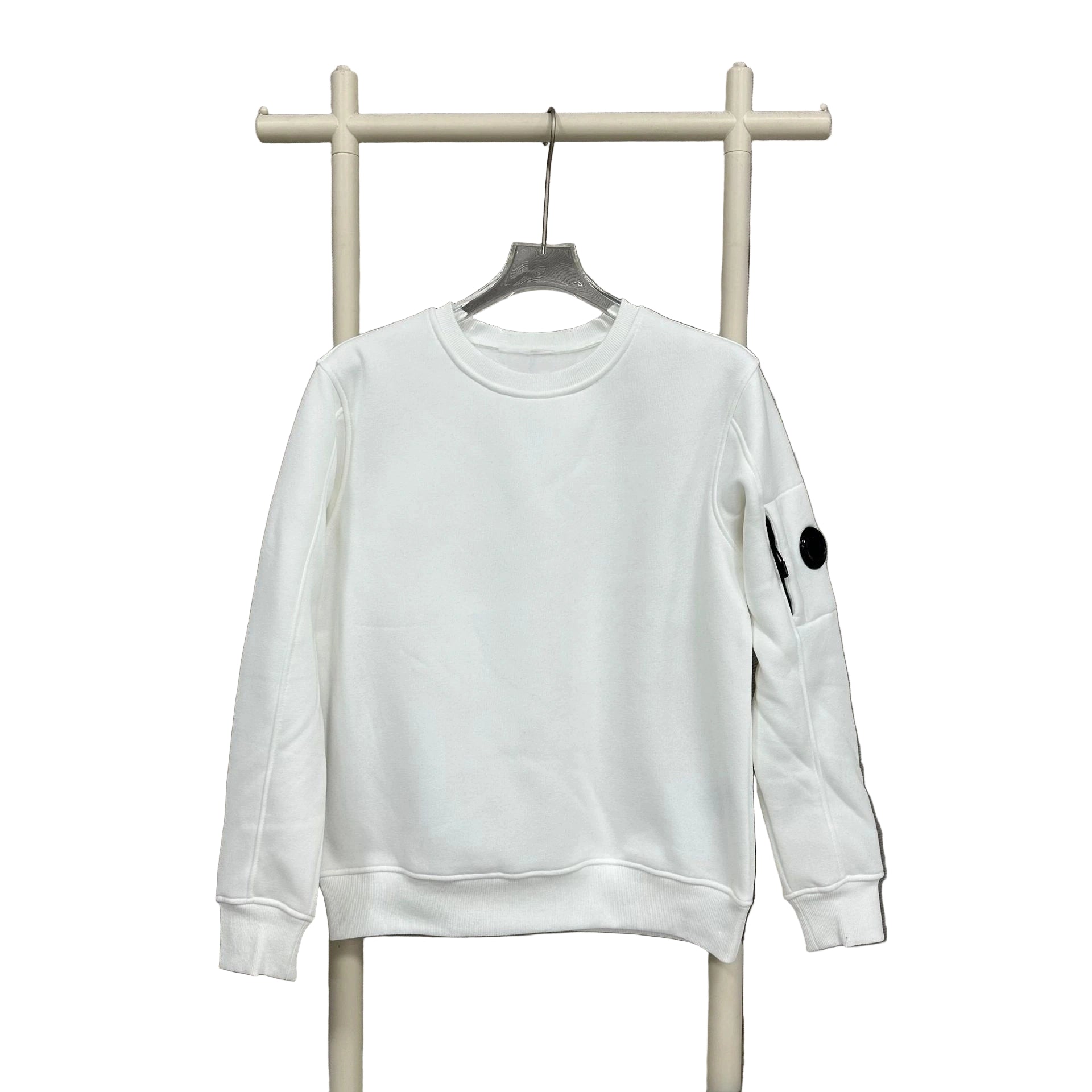 Round neck hoodie for men CP couple round lens cover casual hoodie new autumn and winter top Y2K style