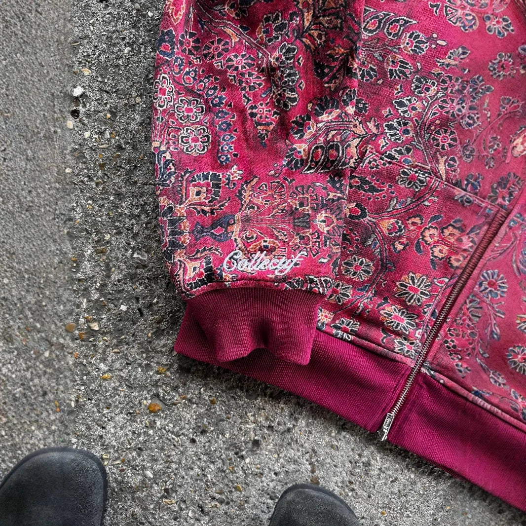 Women's Hoodies Y2k Clothes Tops 2025 Printed Ins Street American Retro Zipper Hooded Sweatshirt For Men And Women's Y2k Jacket