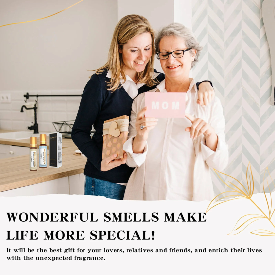 EUQEE 10ml Roller Smear Fragrance Oil For Women Fresh Line Coconut Vanilla Angel for Aromatherapy,Diy Soap,Candle making HALALZEN