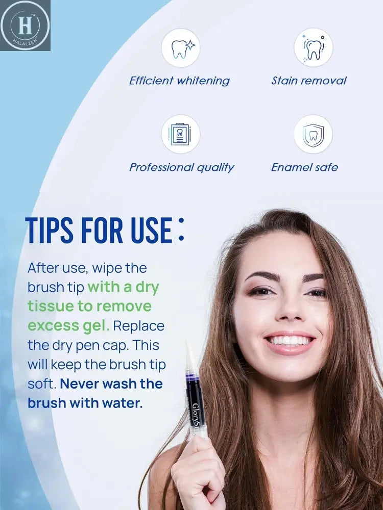 Purple Instant Teeth Whitening Pen Tartar Toothpaste Cleaning Tooth Stain No Sensitivity for a Brighter Whiter Smile Decay Care HALALZEN
