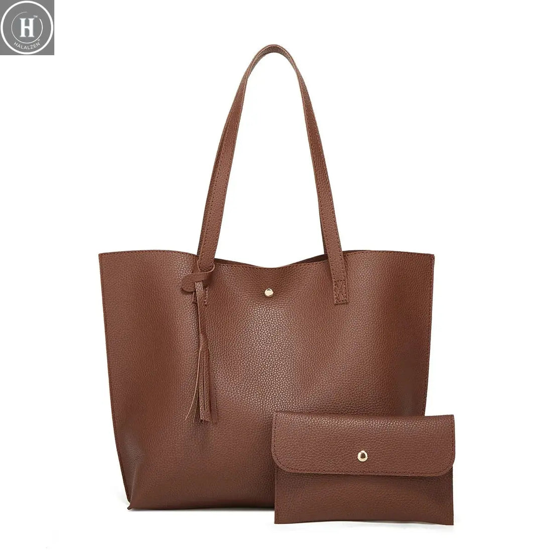 High-capacity ladies business tote bag new fashion handbag cross-border trend ladies shoulder bag large document bag HALALZEN