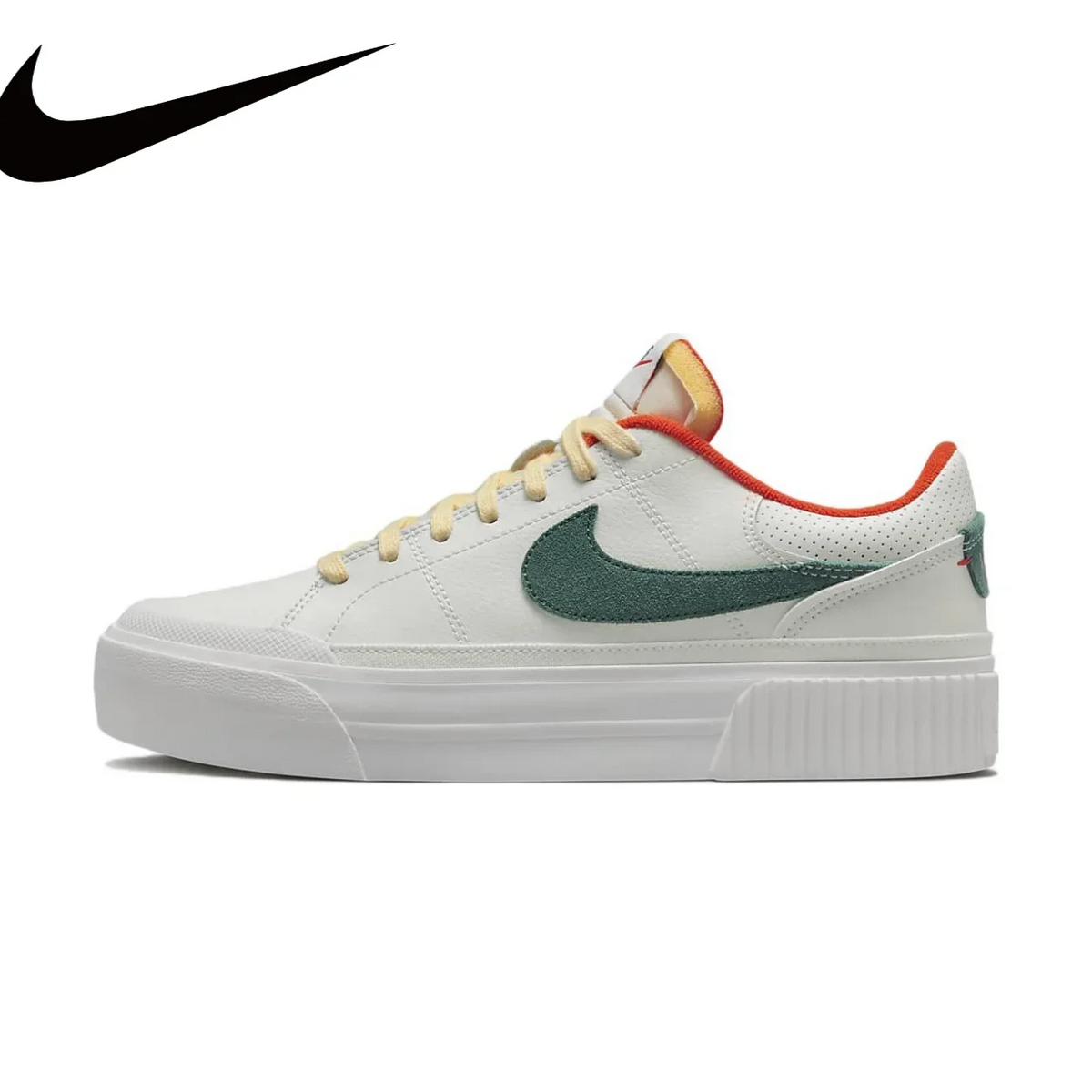 Nike Original White Court Legacy Fashion Low Top Board Shoes Comfortable Versatile Women's Casual Shoes