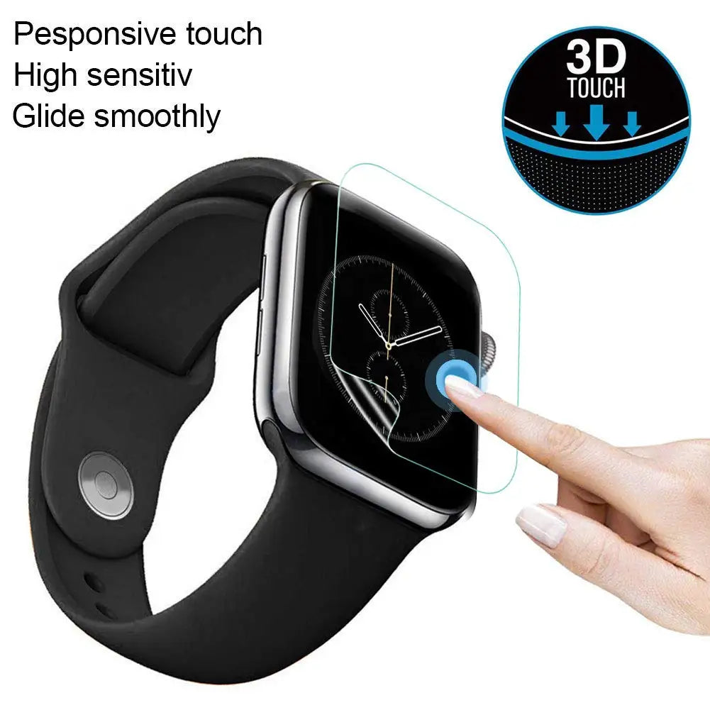 Soft Hydrogel Screen Protector Film For Apple Watch 7 6 SE 5 4 3 40MM 44MM 42MM 38MM Not Glass for iWatch 8 Ultra 41MM 45MM 49MM