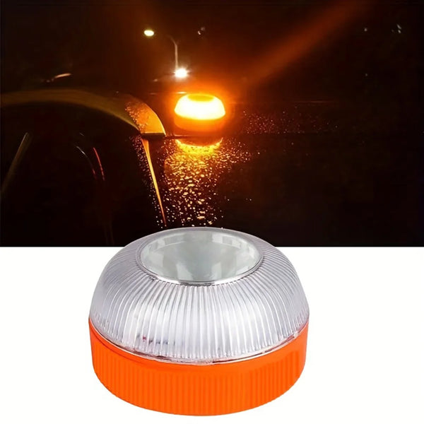 Led Car Emergency Light Flashlight Magnetic Induction Strobe Road Accident Lamp Beacon Safety Accessory