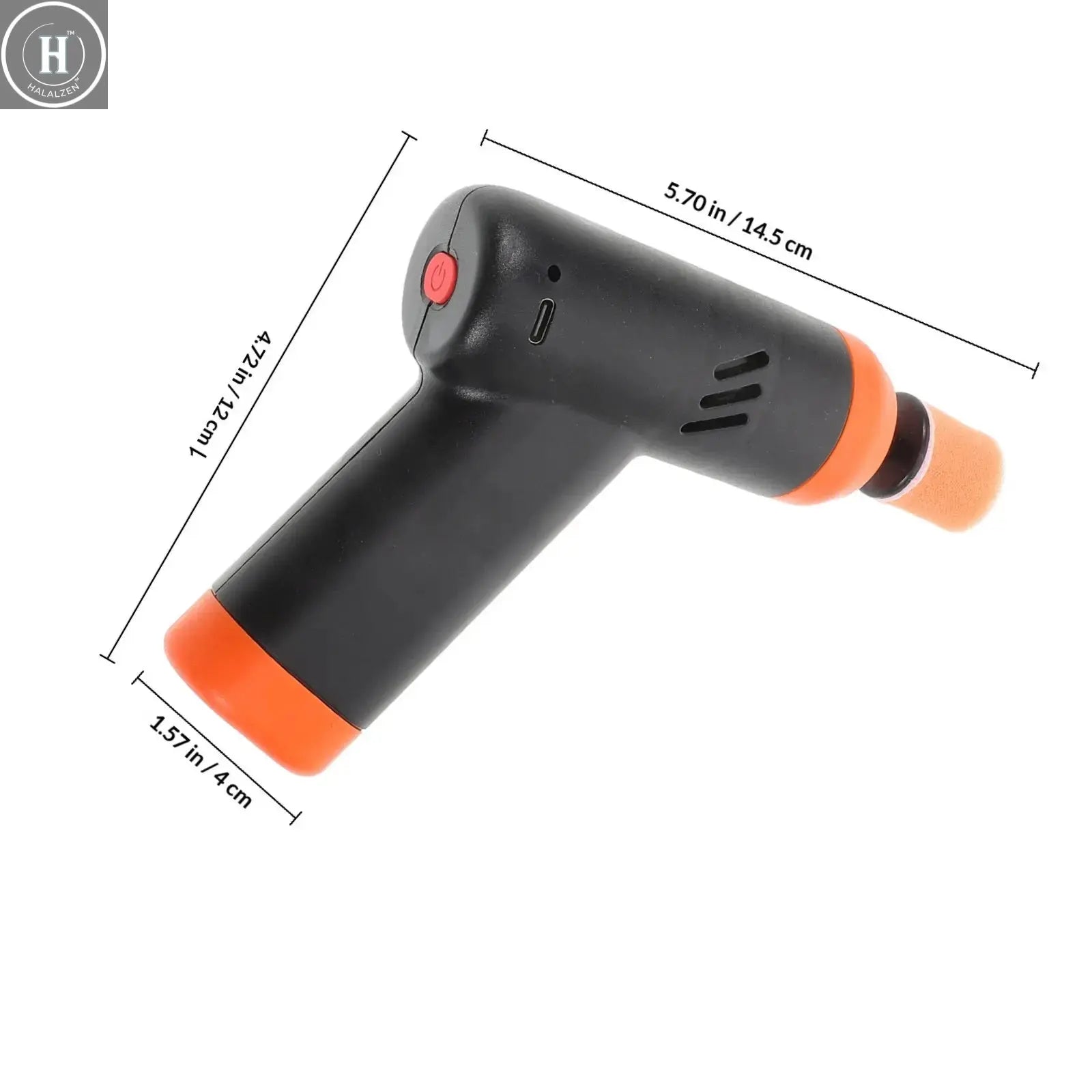 Mini Cordless Car Polisher Portable Electric Polishing Machine Rechargeable Buffer Polisher Kit for Car Detailing Scratch Repair HALALZEN