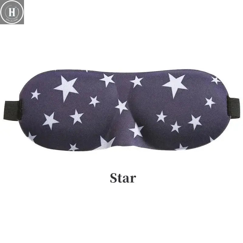 Breathable 3D Sleeping Eye Mask Strong Blackout Eye Mask Eye Mask Soft Portable Blindfold Travel Eyeshade for School Home Office HALALZEN