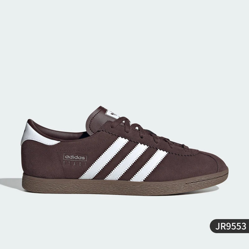 Adidas Official Original STADT Unisex Fashion Retro Low-top Sneakers JR9553
