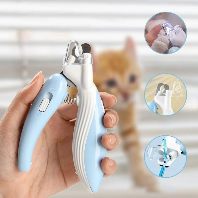 LED Pet Nail Clippers for Dogs & Cats