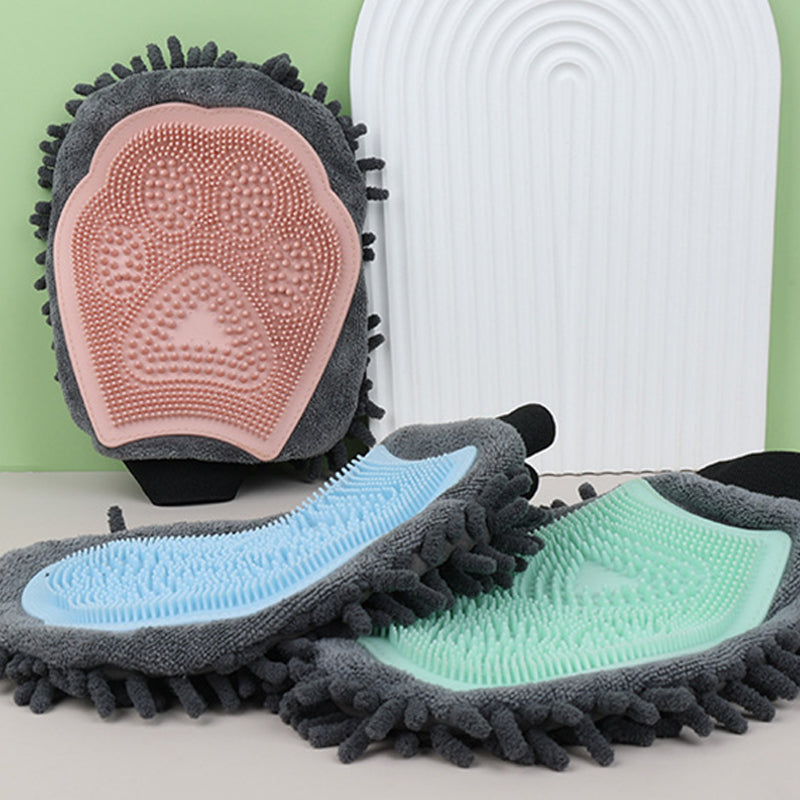 Pet Bathing Brush 2-in-1