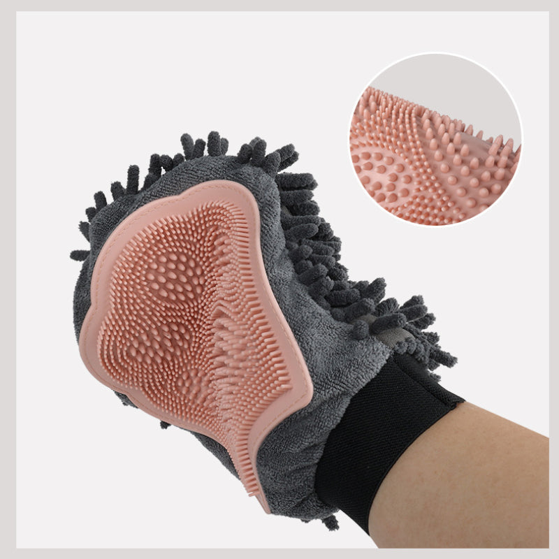 Pet Bathing Brush 2-in-1