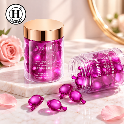 Rose Essence Hair Serum Capsules