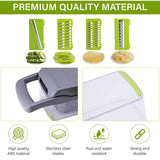 12 In 1 Manual Vegetable Chopper Kitchen Gadgets Food Chopper Onion Cutter Vegetable Slicer Halalzen