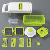 12 In 1 Manual Vegetable Chopper Kitchen Gadgets Food Chopper Onion Cutter Vegetable Slicer Halalzen