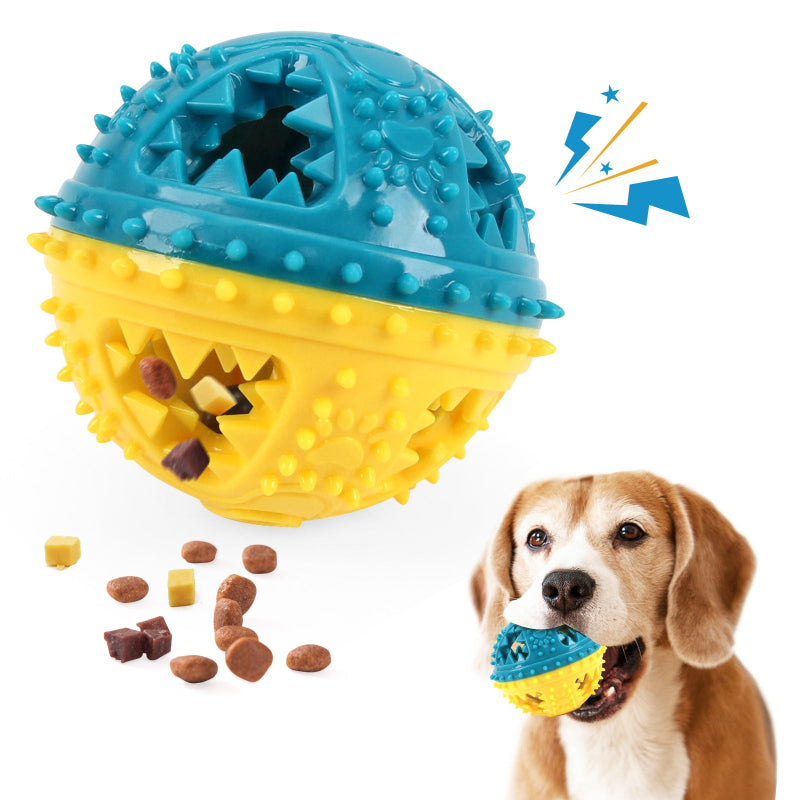 Interactive Dog Treat Dispensing Ball