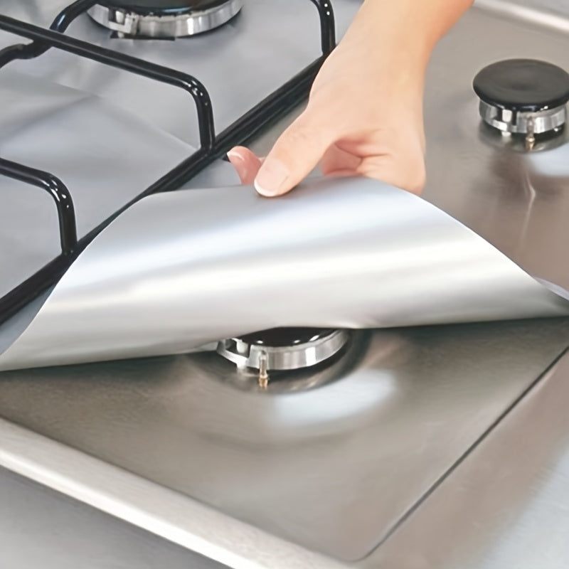 10pcs Gas Stove Burner Covers  Durable NonStick  Washable  Ideal for Keeping Kitchen Clean  Safe