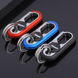 Durable Stainless Steel Carabiner Key Chain  Fashionably Elevate Your Style for Mens Everyday Waist Hang  HighGrade  Ruggedly Stylish